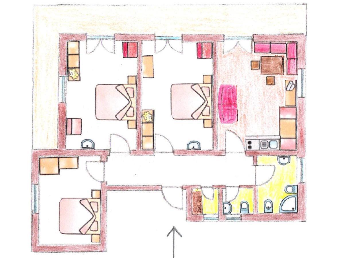 Appartement Manuel'S App Watschinger -Edelweiss à Sexten Extérieur photo